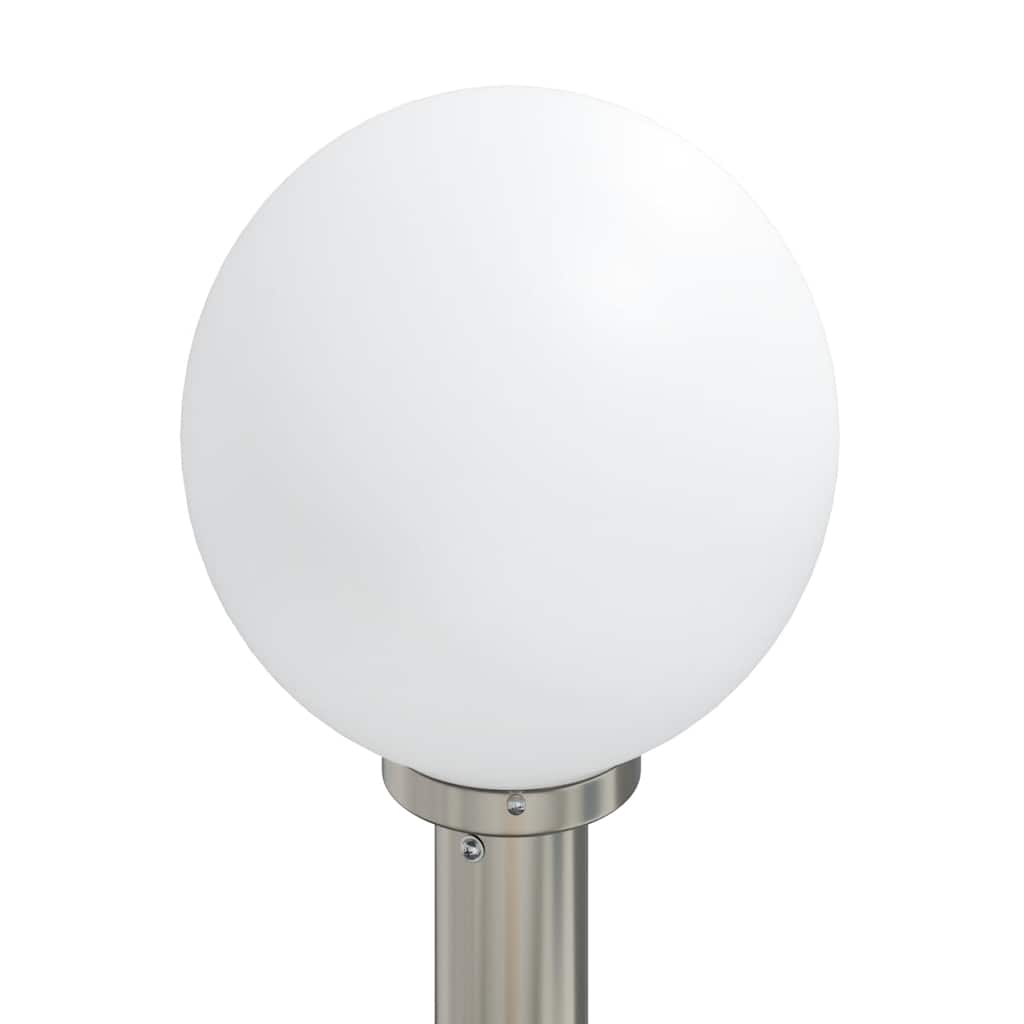 Pollerleuchten Mit Sensor&Steckdose 3 Stk. 80 Cm Edelstahl Ip44
