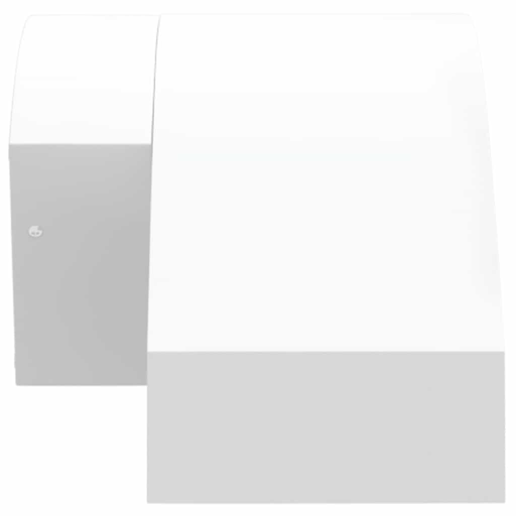 Led-Außenwandleuchten 2 Stk. Aluminiumdruckguss Weiß