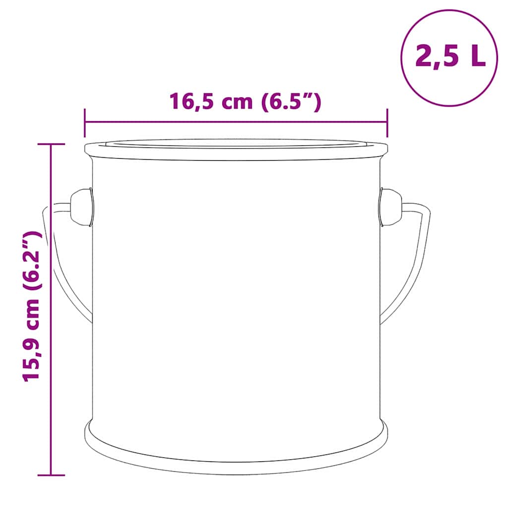 Holzfarbe 2,5 L Wall Print