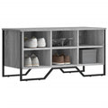 Schuhregal 90X38X61,5 Cm Holzwerkstoff Grau Sonoma