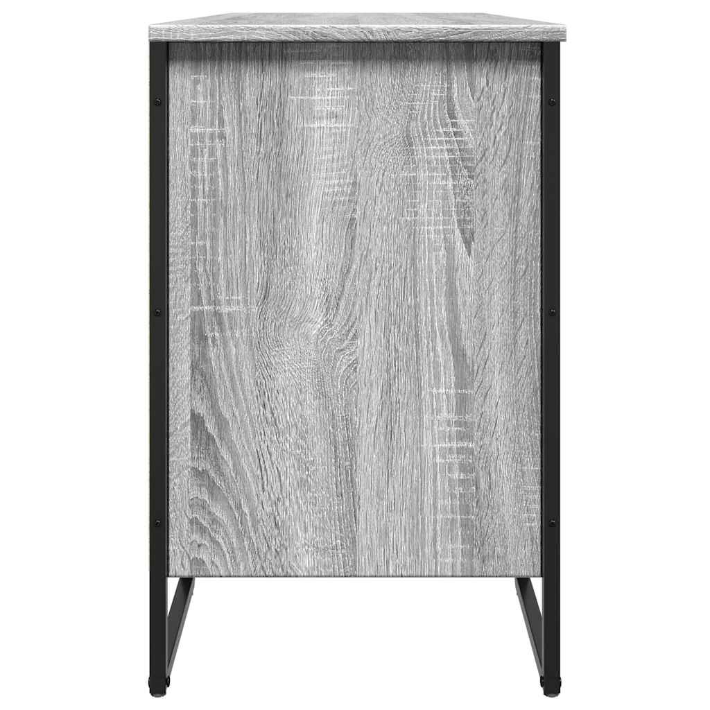 Schuhregal 90X38X61,5 Cm Holzwerkstoff Grau Sonoma