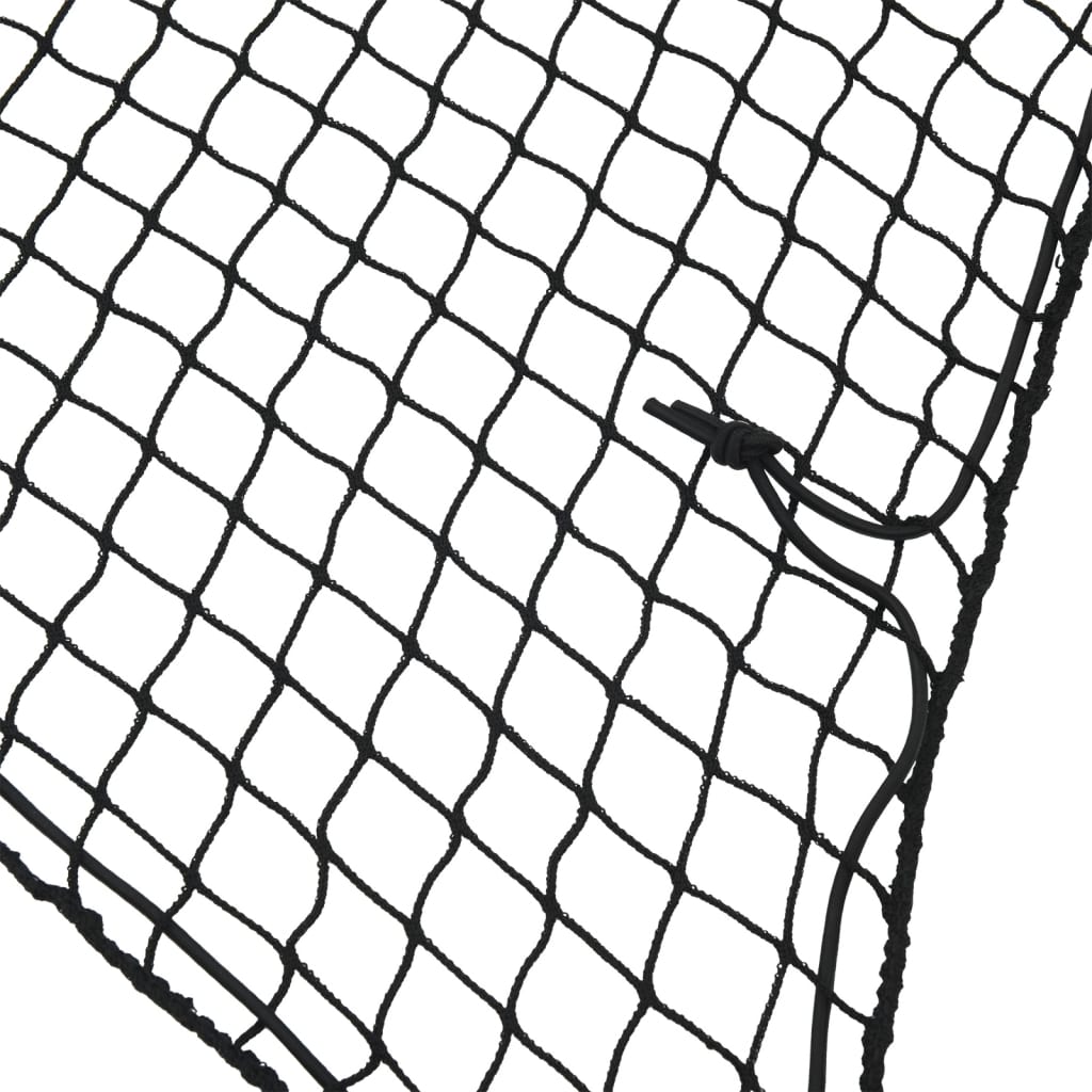 Mit Gummiseil 3,5X2,5 M Pp Schwarz