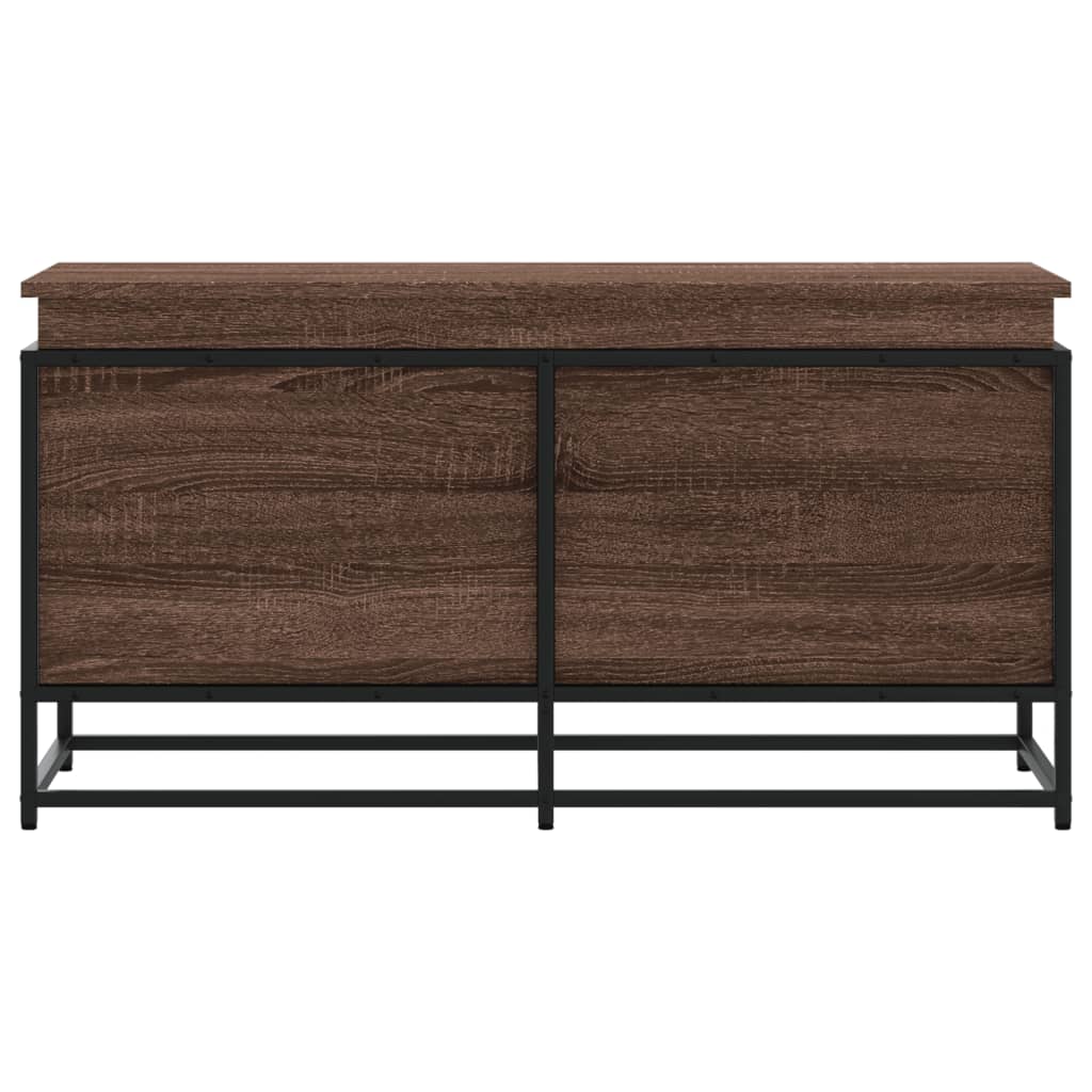 Aufbewahrungsbox Mit Deckel Eichen-Optik 100X40X51,5 Cm Braune Eiche