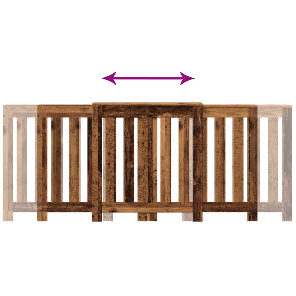 Heizkörperverkleidung -Optik 205X21,5X83,5 Cm Altholz