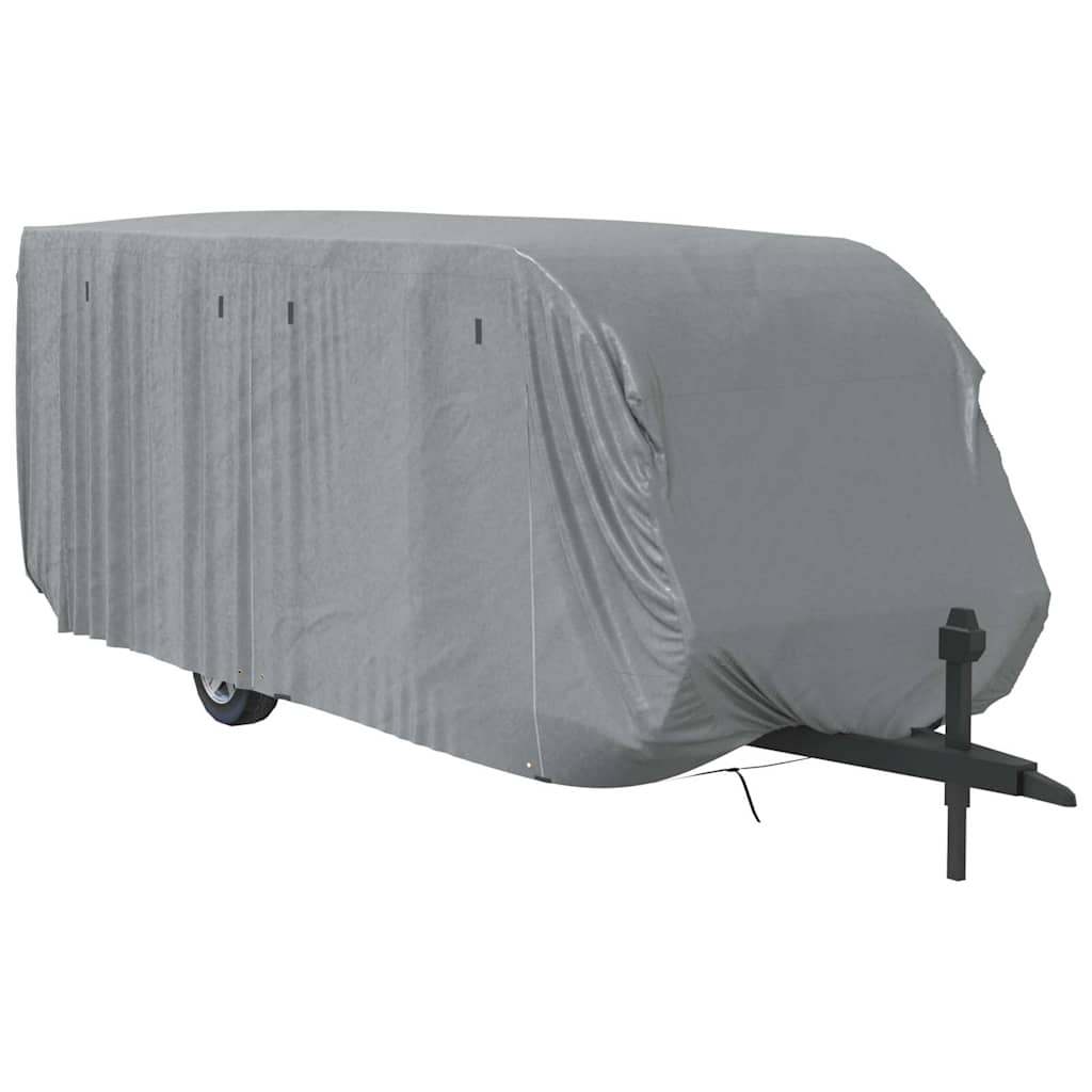 Schutzhülle Für Wohnwagen Grau Vliesstoff