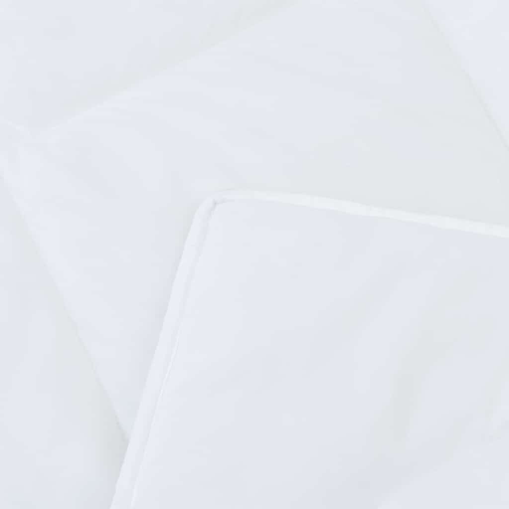 Bettdecke Weiß 200 X 155 X 4 Cm Polyester