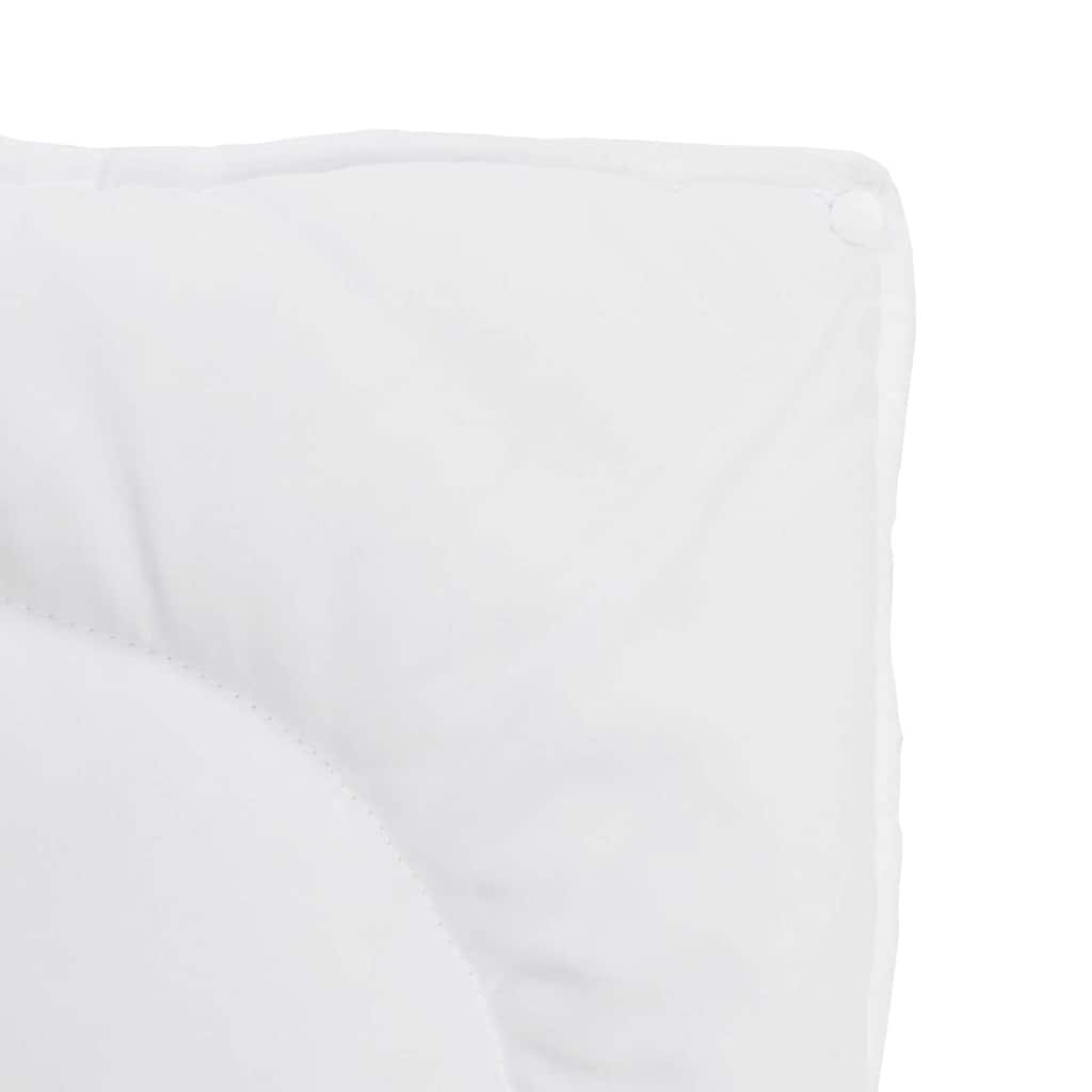 2-In-1 Bettdecke Weiß Polyester