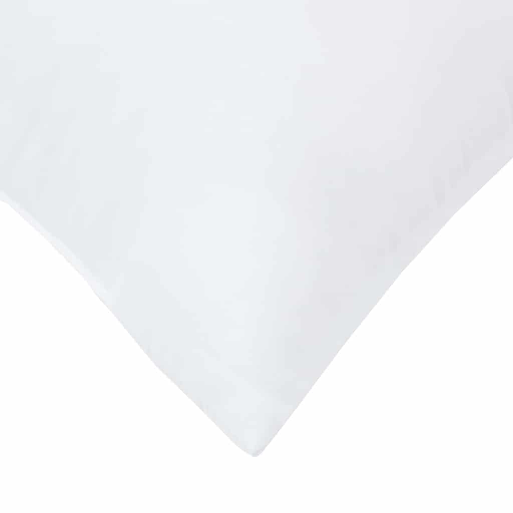 Kopfkissen Mit Kissen Weiß 60 X 40 X 20 Cm Polyester