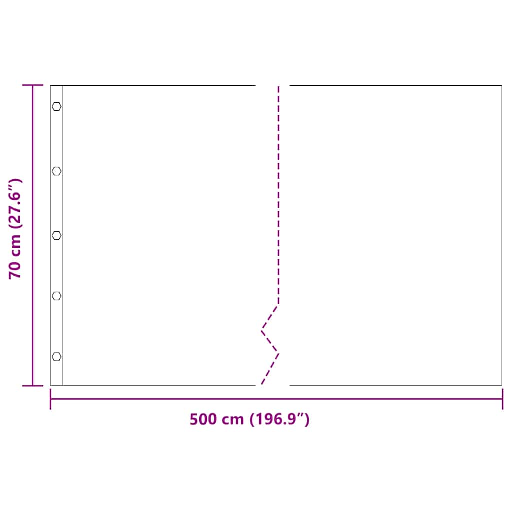 Wurzelsperre Schwarz Polyethylen