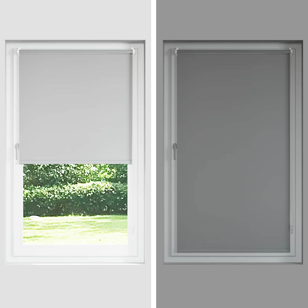 Verdunkelungsrollo Blau 40X130Cm Stoffbreite 35,7 Cm Marine
