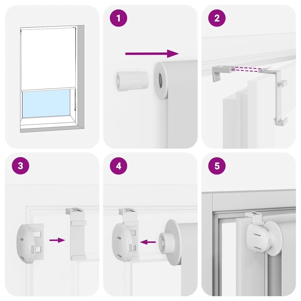 Duschrollo Stoffbreite 86 Cm Seesterne