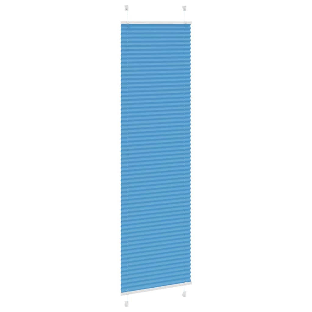 Plissee Stoffbreite 59,4 Cm Polyester Blau