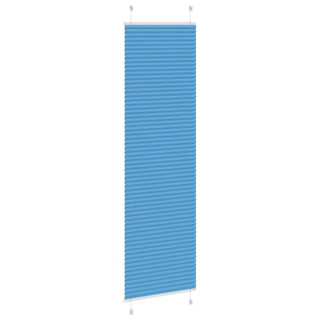 Plissee Stoffbreite 59,4 Cm Polyester Blau