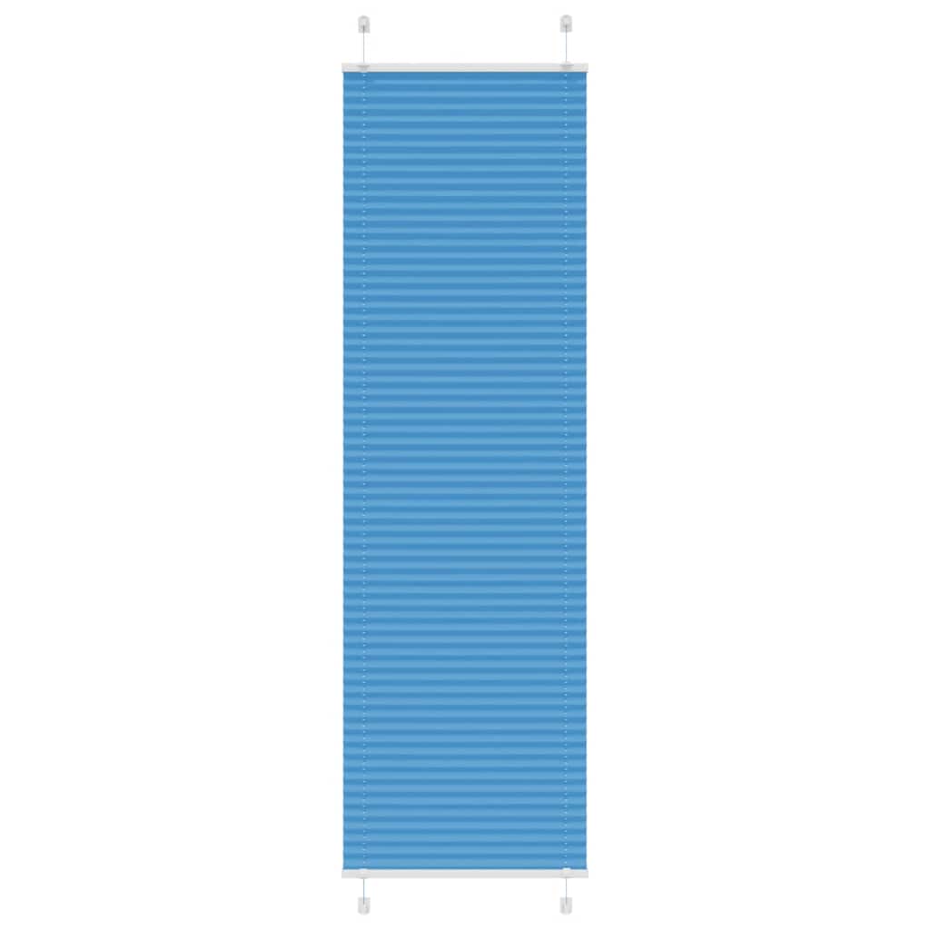 Plissee Stoffbreite 59,4 Cm Polyester Blau