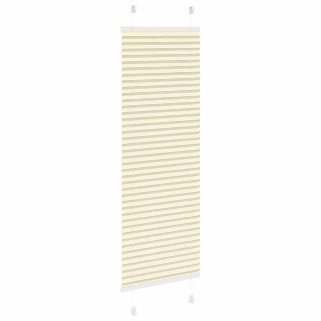 Plissee Stoffbreite 39,4 Cm Polyester Creme