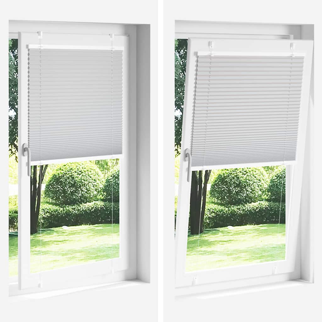 Plissee Stoffbreite 39,4 Cm Polyester Creme
