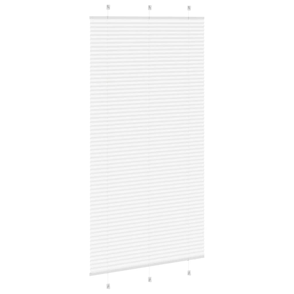Plissee Stoffbreite 104,4 Cm Polyester Weiß