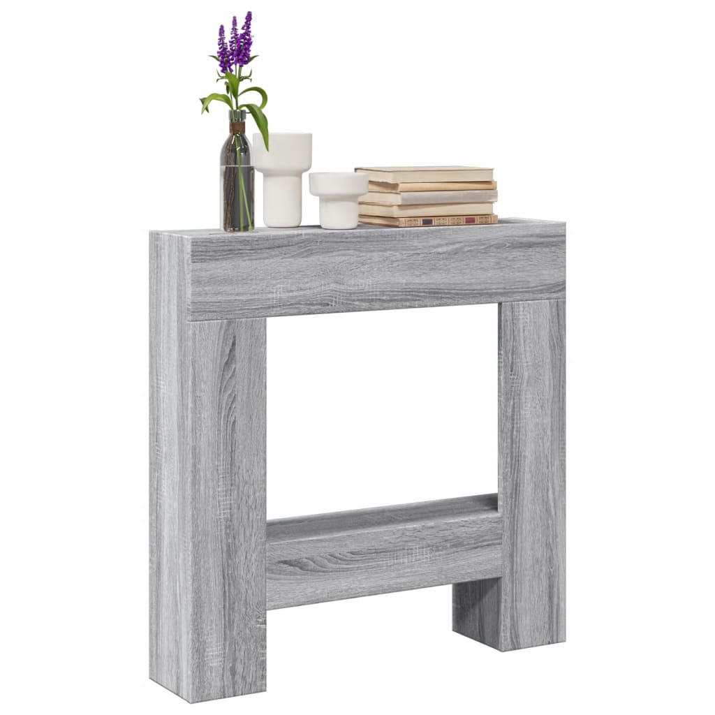 Kaminumrandung -Optik 81X18X82 Cm Holzwerkstoff