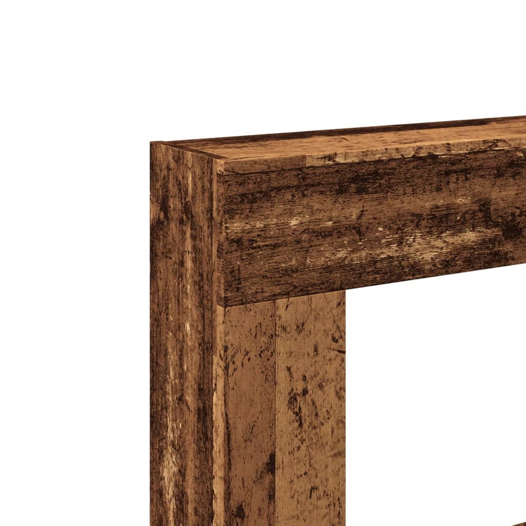 Kaminumrandung -Optik 81X18X82 Cm Holzwerkstoff