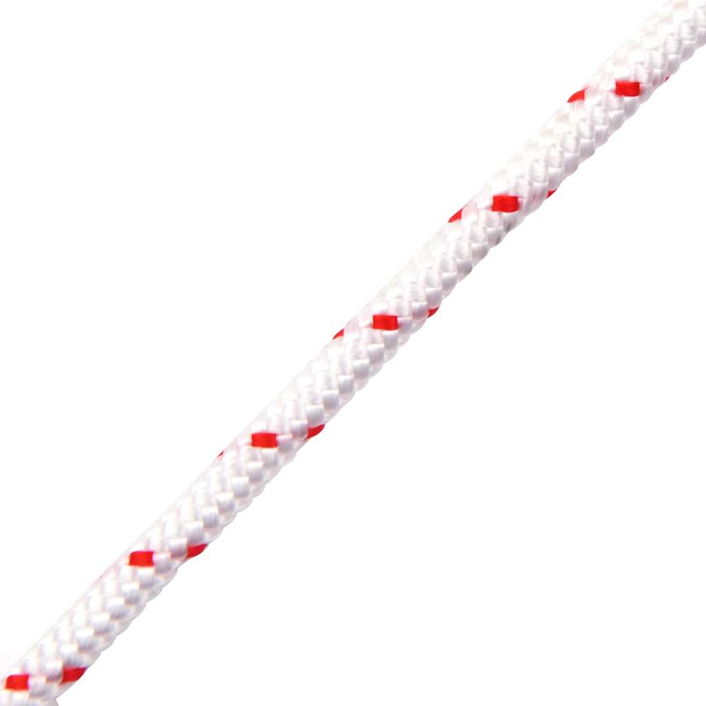 Starterseil Weiß Und Rot Ø 10 M Nylon