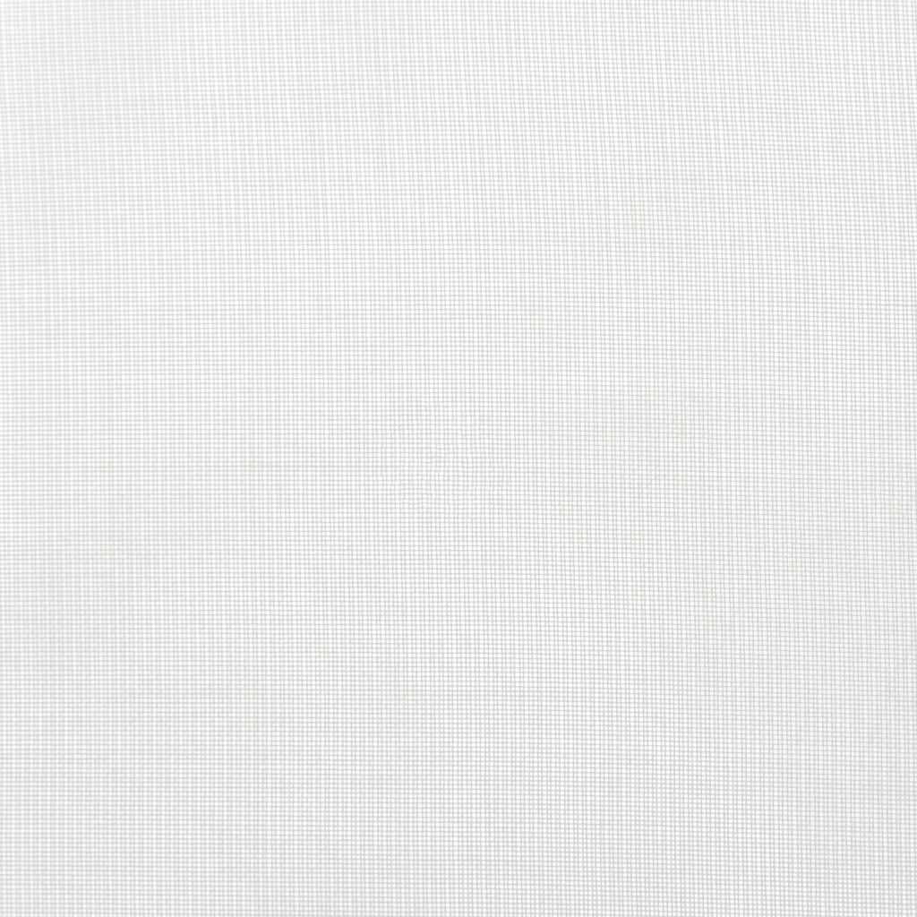 Voile Vorhänge 2 Stk. Weiß