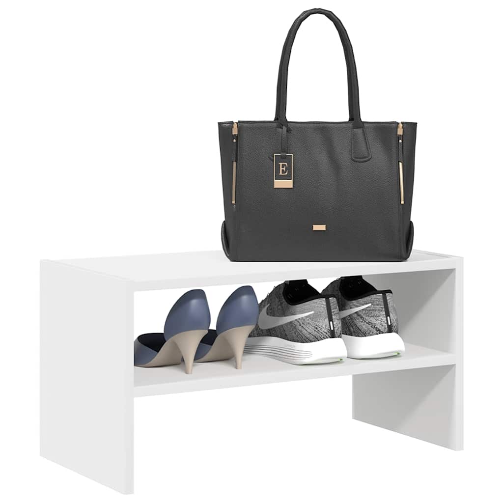 Schuhregal Stapelbar 60X30X30,5 Cm Weiß