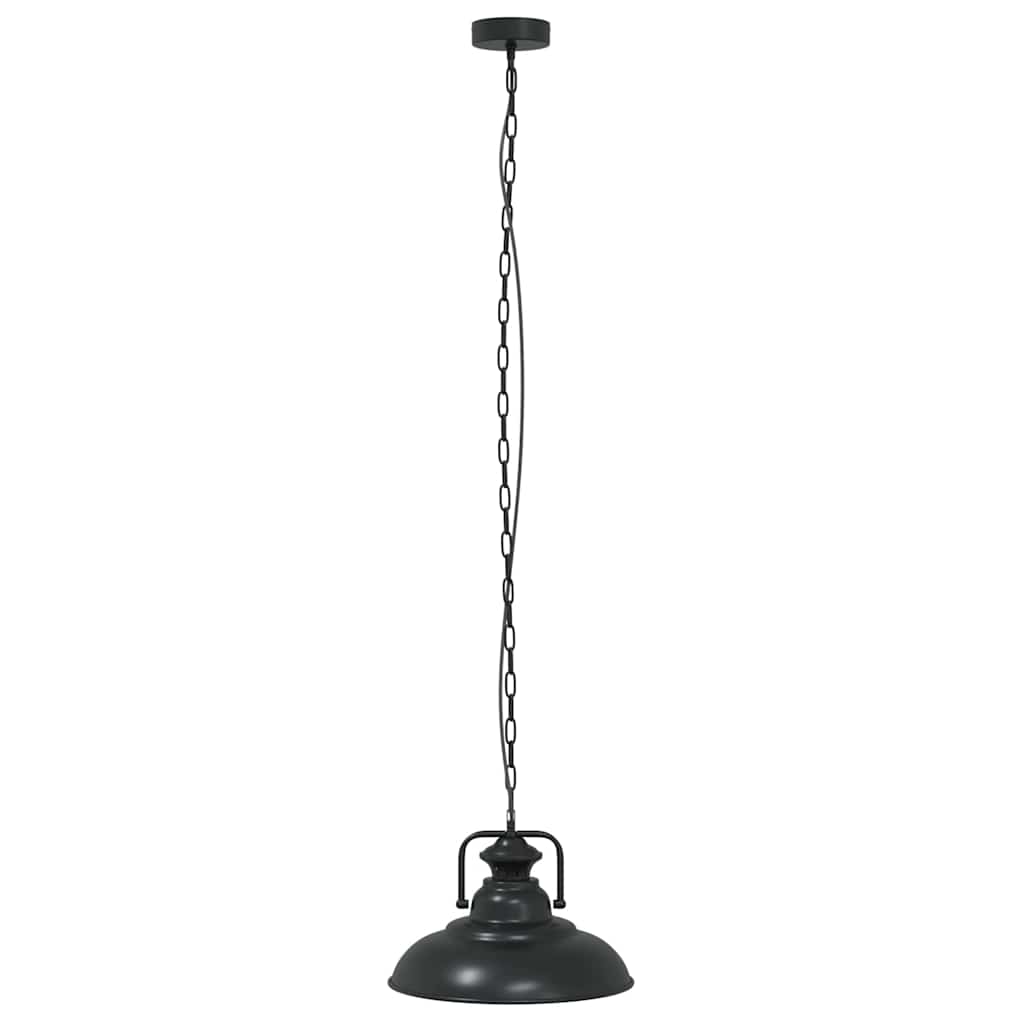 Pendelleuchte E27 Schwarz Ø 31 Cm Eisen