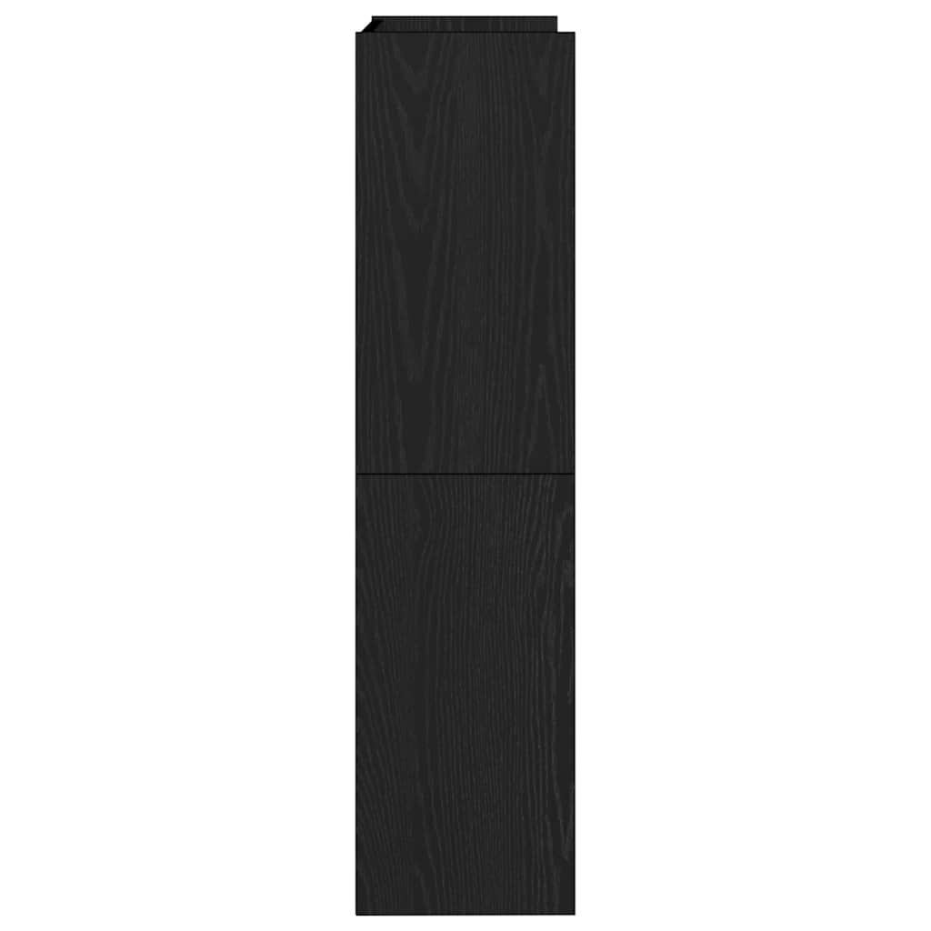 Schuhregal 60X25X Holzwerkstoff Schwarz