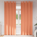 Verdunkelungs-Vorhänge Mit Ringen 2 Pcs 140 X Terrakotta
