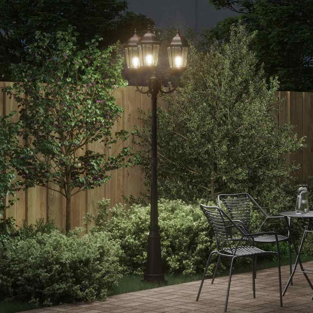 Garten-Licht 61 X 53 X 235 Cm Aluminium Und Glas
