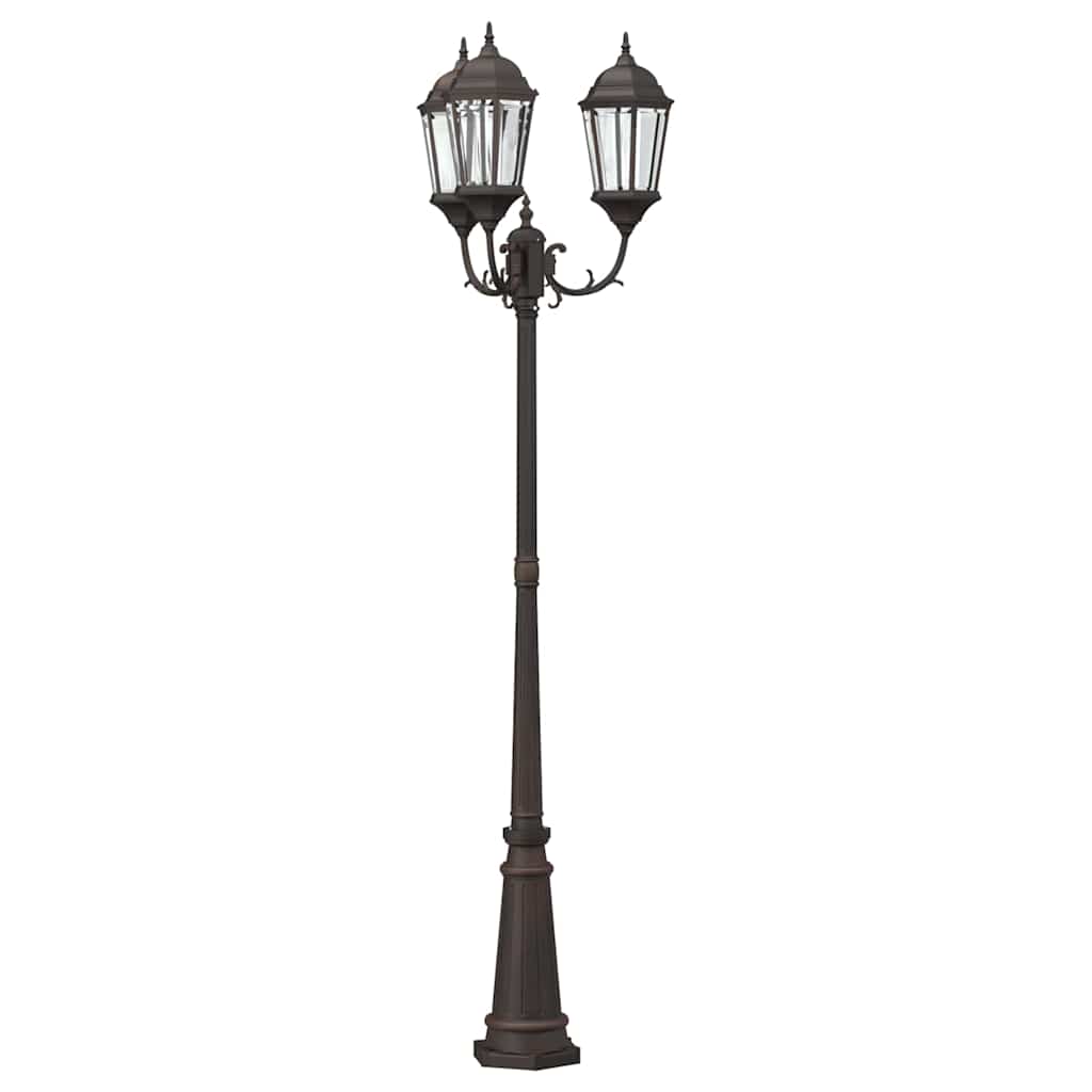 Garten-Licht 61 X 53 X 235 Cm Aluminium Und Glas