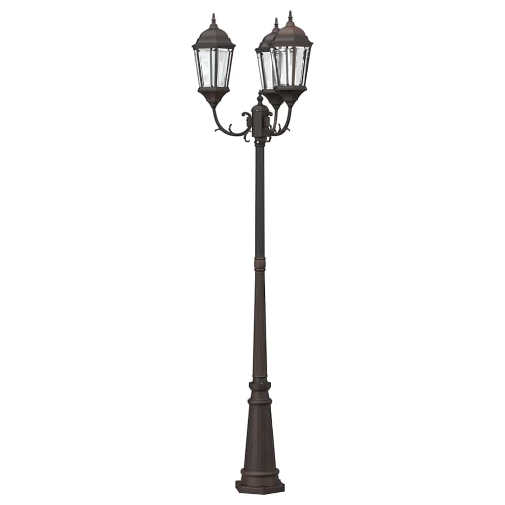 Garten-Licht 61 X 53 X 235 Cm Aluminium Und Glas