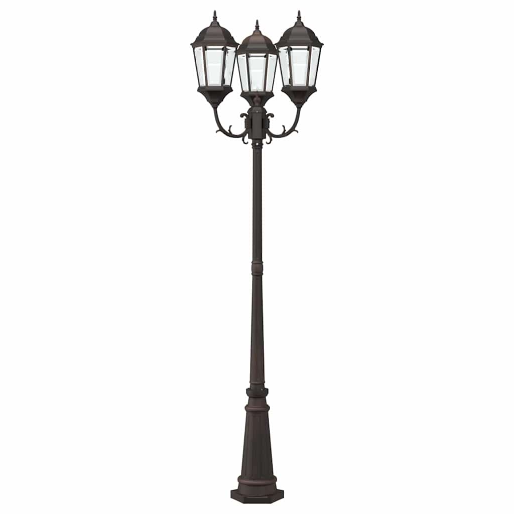 Garten-Licht 61 X 53 X 235 Cm Aluminium Und Glas