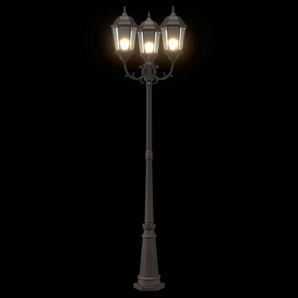 Garten-Licht 61 X 53 X 235 Cm Aluminium Und Glas