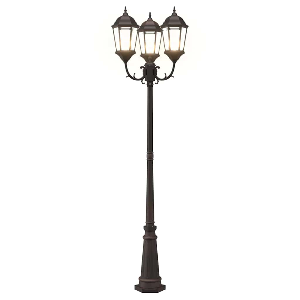 Garten-Licht 61 X 53 X 235 Cm Aluminium Und Glas