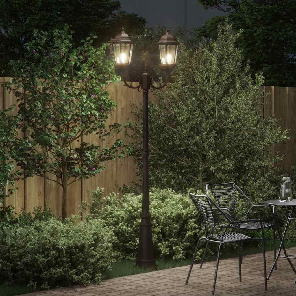 Garten-Licht 68 X 20 X 235 Cm Aluminium Und Glas