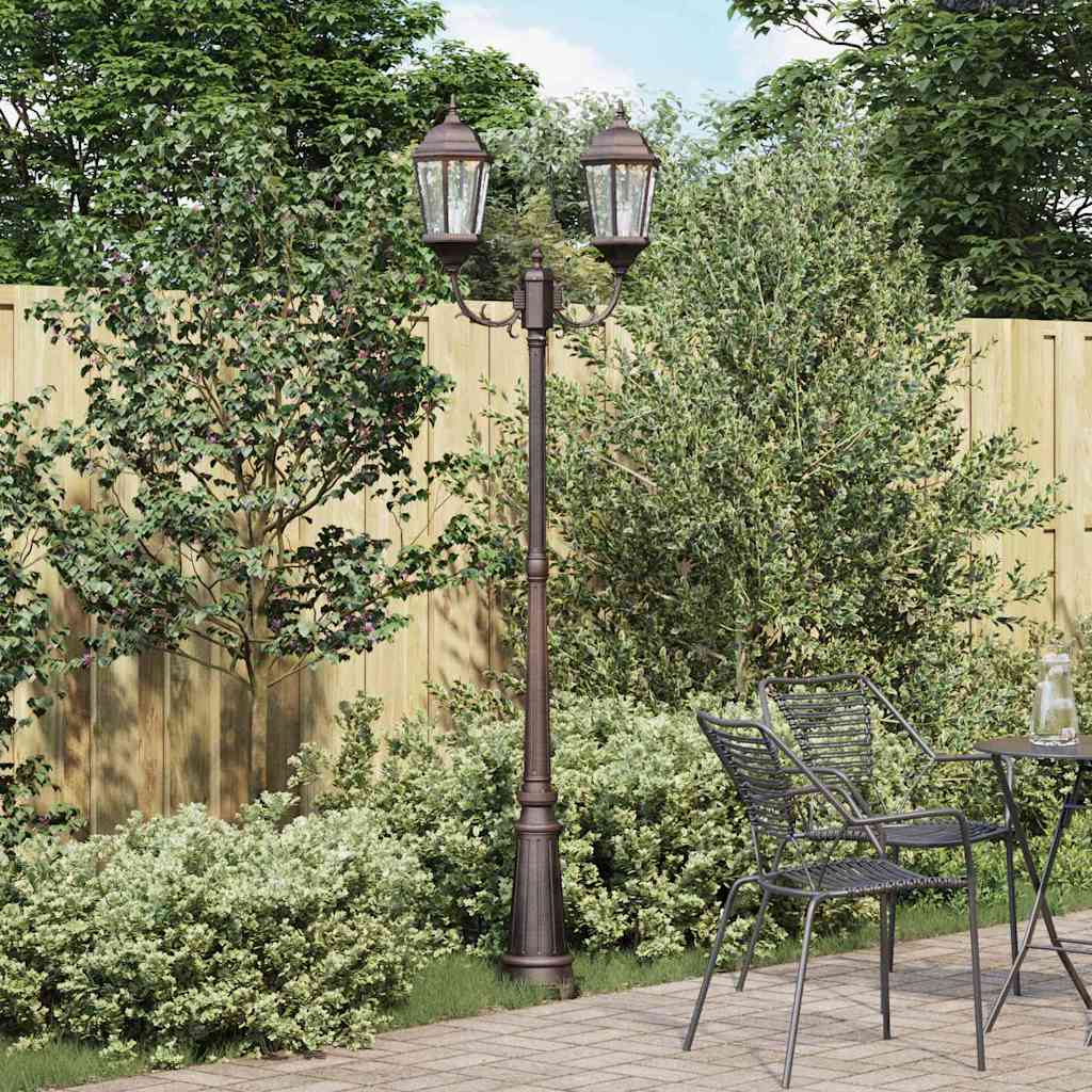 Garten-Licht 68 X 20 X 235 Cm Aluminium Und Glas