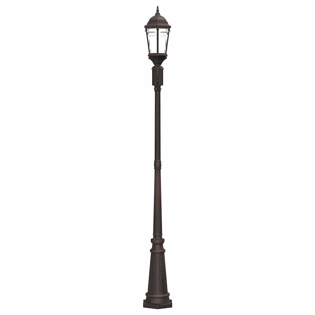 Garten-Licht 68 X 20 X 235 Cm Aluminium Und Glas