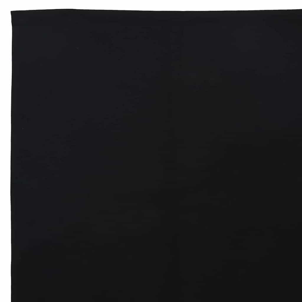 Markisenersatzstoff 4,5 × 3 M Polyester Schwarz
