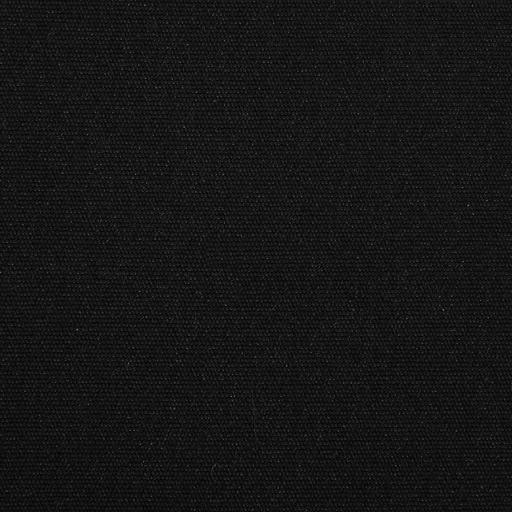 Markisenersatzstoff 4,5 × 3 M Polyester Schwarz
