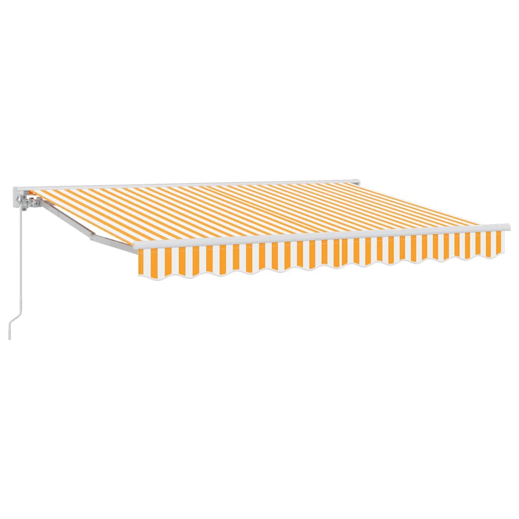 Markisenrahmen Gelb Und Weiß 300 X 200 Cm Gelb Und Weiß (Weißer Rahmen)