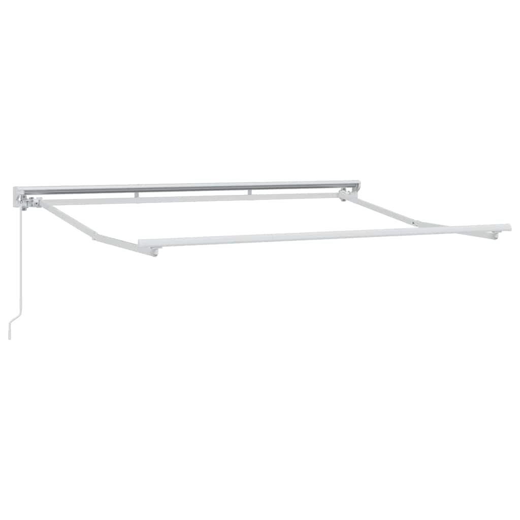 Markisenrahmen Gelb Und Weiß 300 X 200 Cm Gelb Und Weiß (Weißer Rahmen)