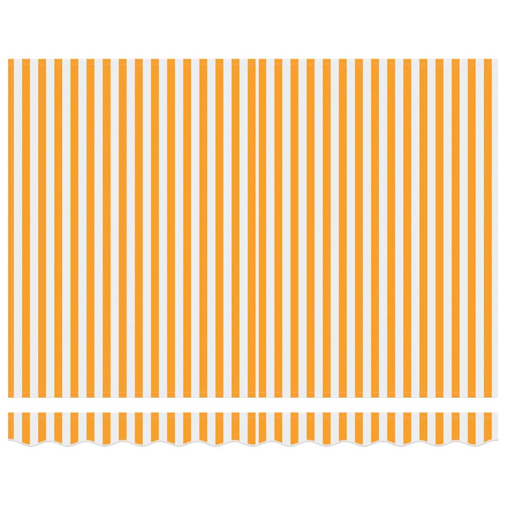 Markisenrahmen Gelb Und Weiß 300 X 200 Cm Gelb Und Weiß (Weißer Rahmen)