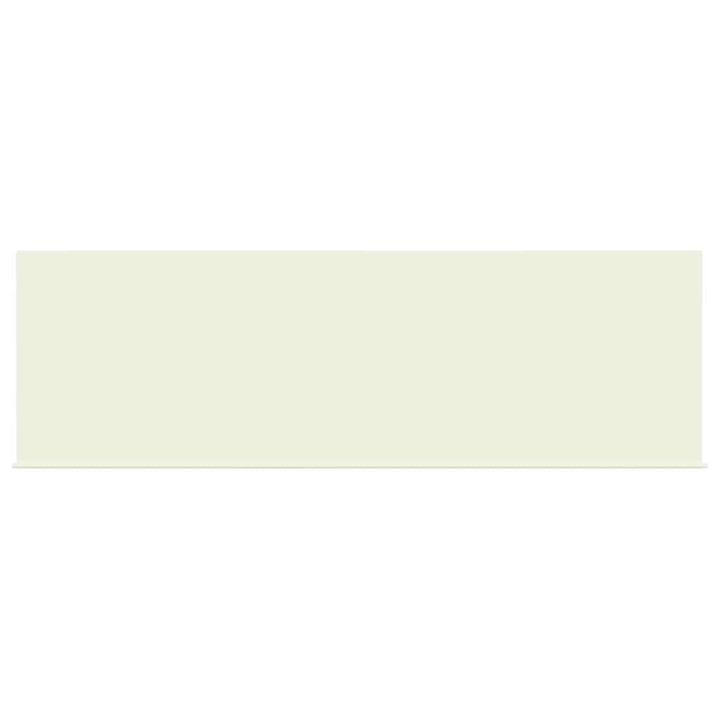 Markise Mit Sichtschutz Creme 350 X 200 X 120 Cm Creme (Anthrazit-Rahmen)