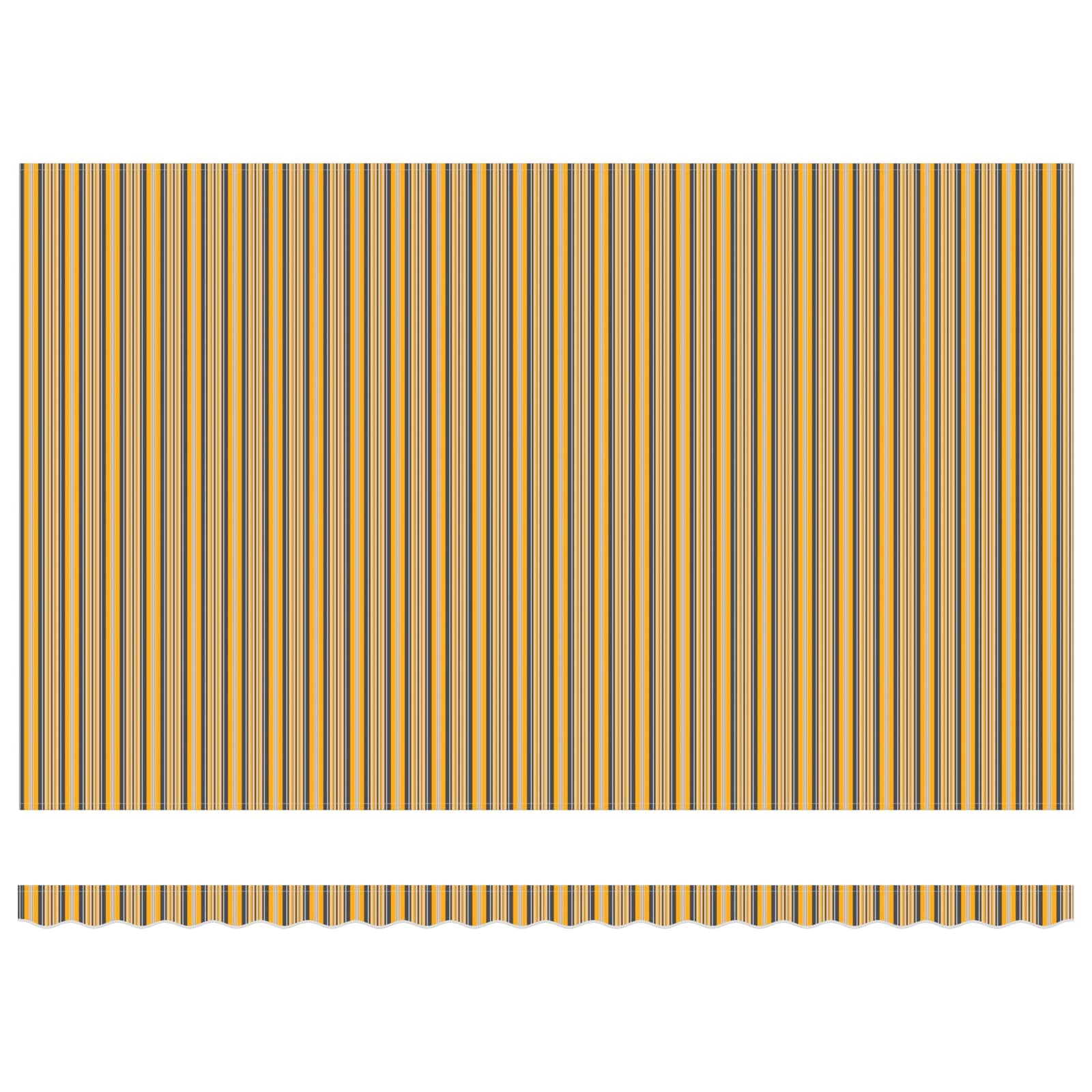 Einziehbare Markise Mehrfarbig 500 X 300 Cm Gelb/Grau/Weiß