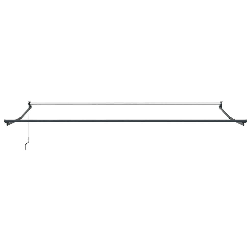 Einziehbare Markise Mehrfarbig 500 X 300 Cm Gelb/Grau/Weiß