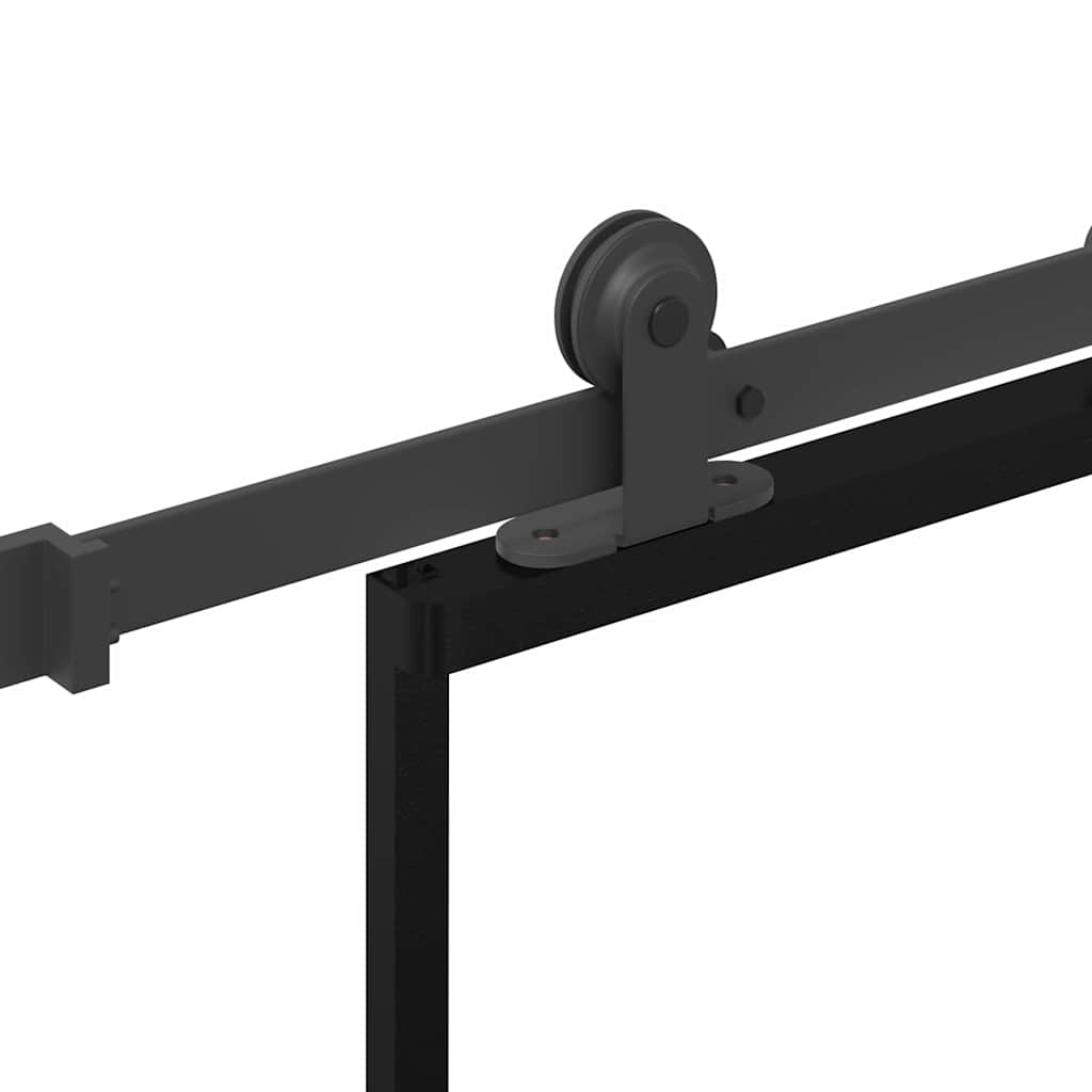 Schiebetür Mit Beschlag 90X205 Cm Esg-Glas & Aluminium