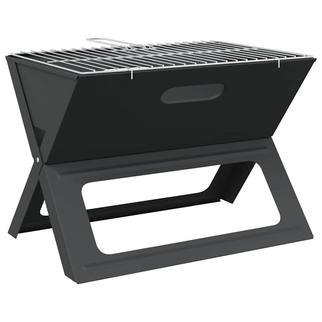 Outdoor Grill Schwarz 46 X 31 X 31 Cm Stahl