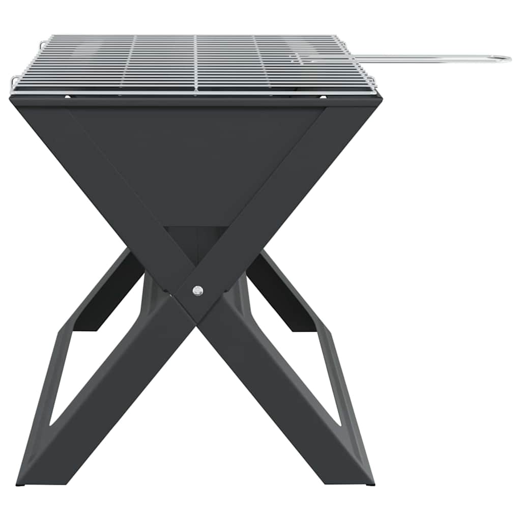 Outdoor Grill Schwarz 46 X 31 X 31 Cm Stahl