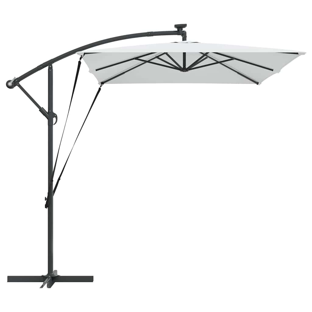 Sonnenschirm 294 X 200 X 270 Cm Polyester Und Aluminium